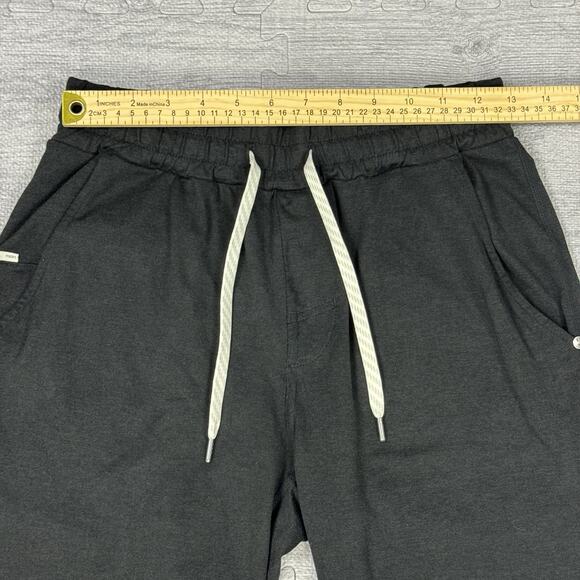 Vuori Pants Mens Small Black Ponto Performance Joggers Athletic Stretch V418 EUC - Picture 3 of 7